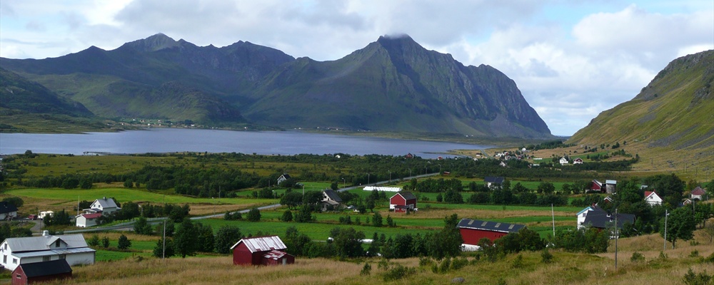 E10 in Vestvågøy, Lofoten